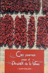 Cien poemas para el pimentón de la Vera portada del libro